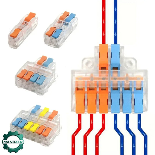 Connecteurs rapides à levier pour câblage – lot de 10 – vue principale