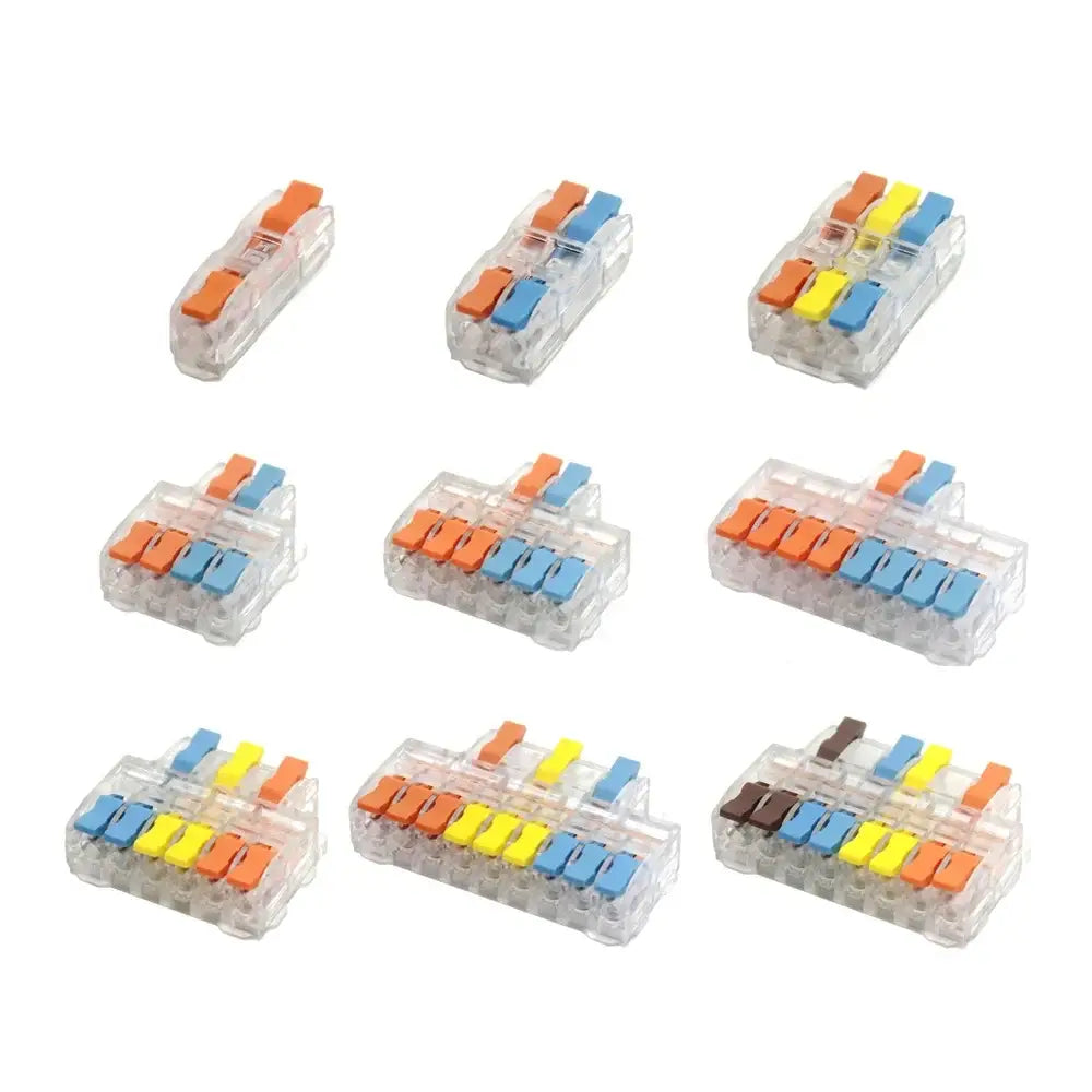 Connecteurs rapides à levier pour câblage – lot de 10 – détail produit 7