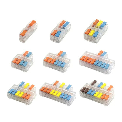 Connecteurs rapides à levier pour câblage – lot de 10 – détail produit 7