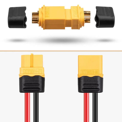 Connecteurs XT60H mâle femelle avec capuchons – 10 paires - 10 paires avec capuchons - Connecteurs électriques