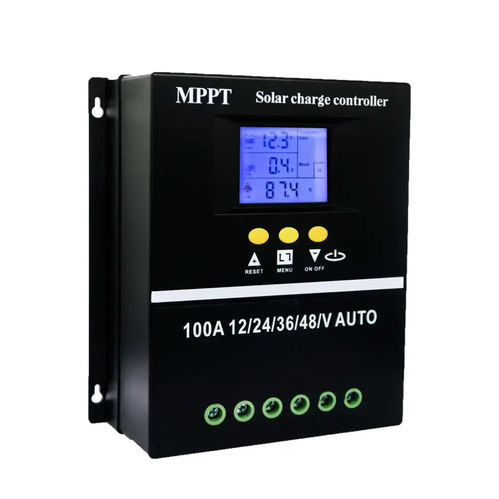 Contrôleur De Charge Solaire MPPT 12V-48V 40-100A USB Double France 12V - 48V
