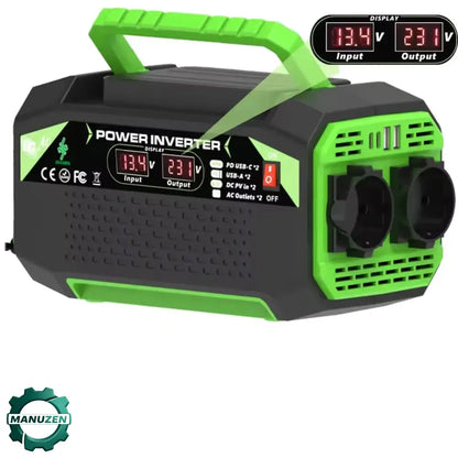 Convertisseur 12 V vers 220 V à onde pure – 300 W – vue principale