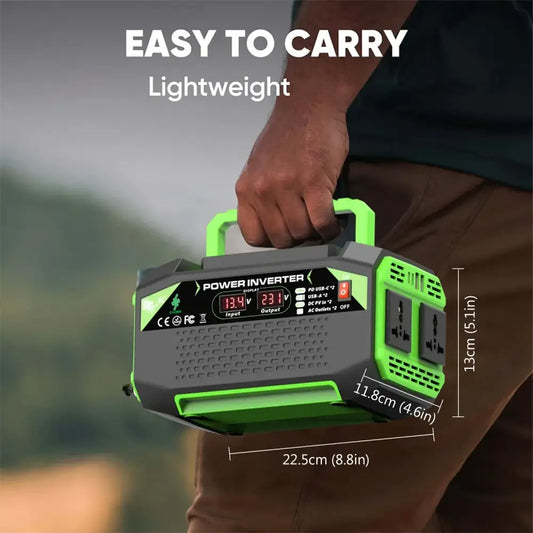 Convertisseur 12 V vers 220 V à onde pure – 300 W – photo produit 2