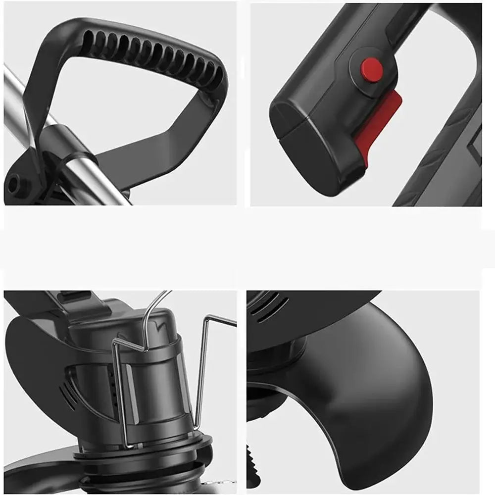 Coupe-bordures sans fil – tête 90° et 2 batteries - Depuis la Pologne - coupe-bordures sans fil tête orientable