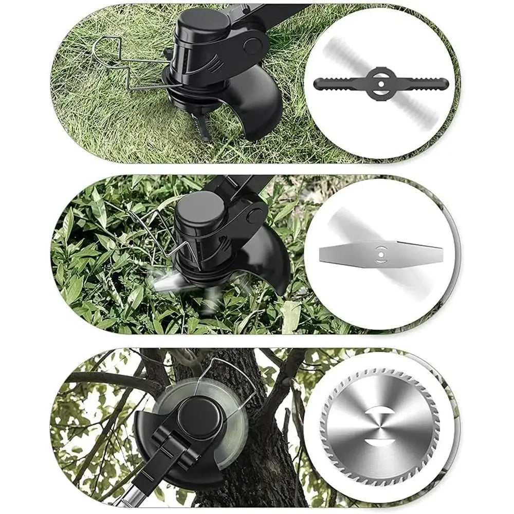 Coupe-bordures sans fil – tête 90° et 2 batteries - Depuis la Pologne - coupe-bordures sans fil tête orientable