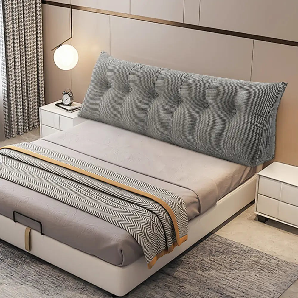 Coussin de dossier long pour lecture et détente – photo produit