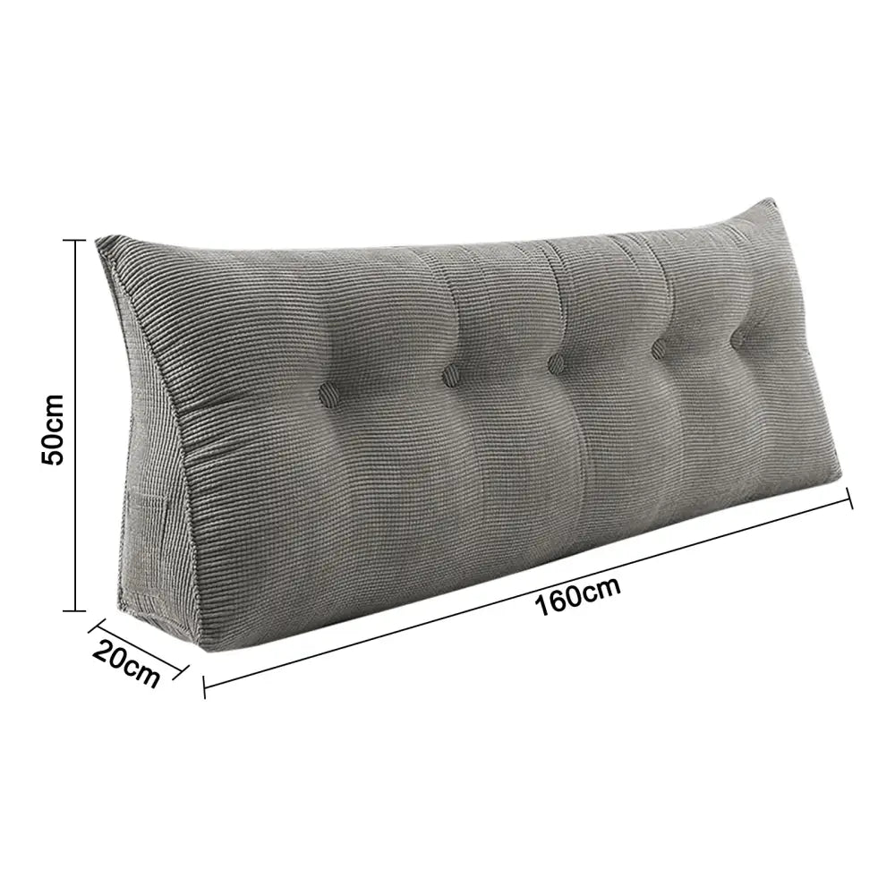 Coussin de dossier triangulaire – longueur 160 cm