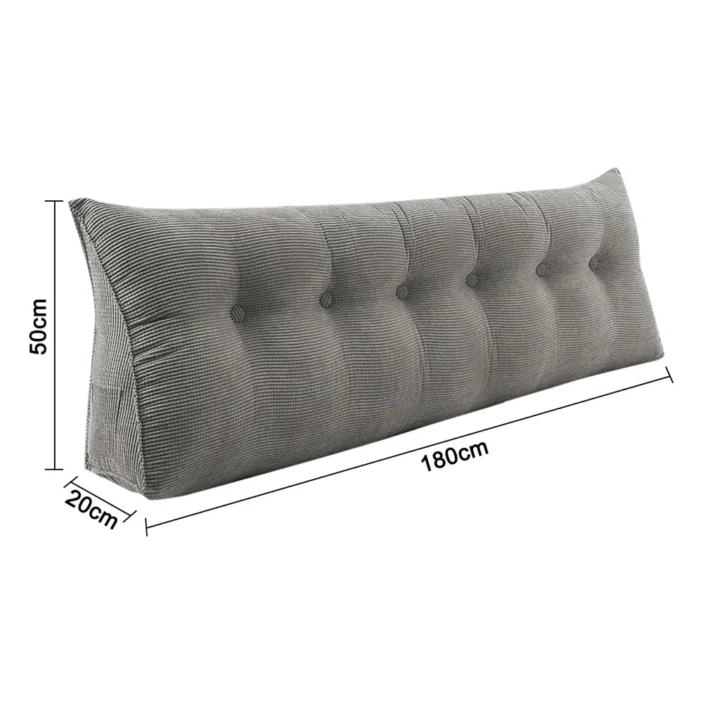 Coussin de dossier triangulaire – longueur 180 cm