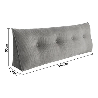 Coussin de dossier triangulaire – longueur 140 cm