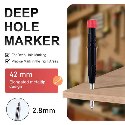 Crayon de charpentier 2,8 mm pour trous profonds – détail produit 3