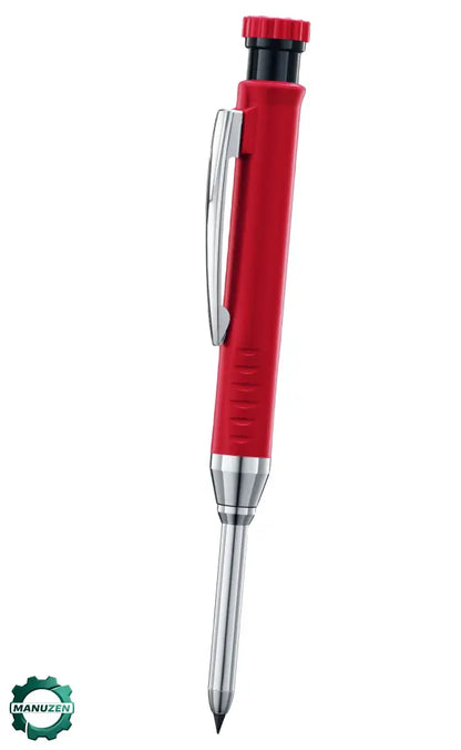 Crayon mécanique de charpentier 2,8 mm avec taille-crayon – variante Crayon rouge / France