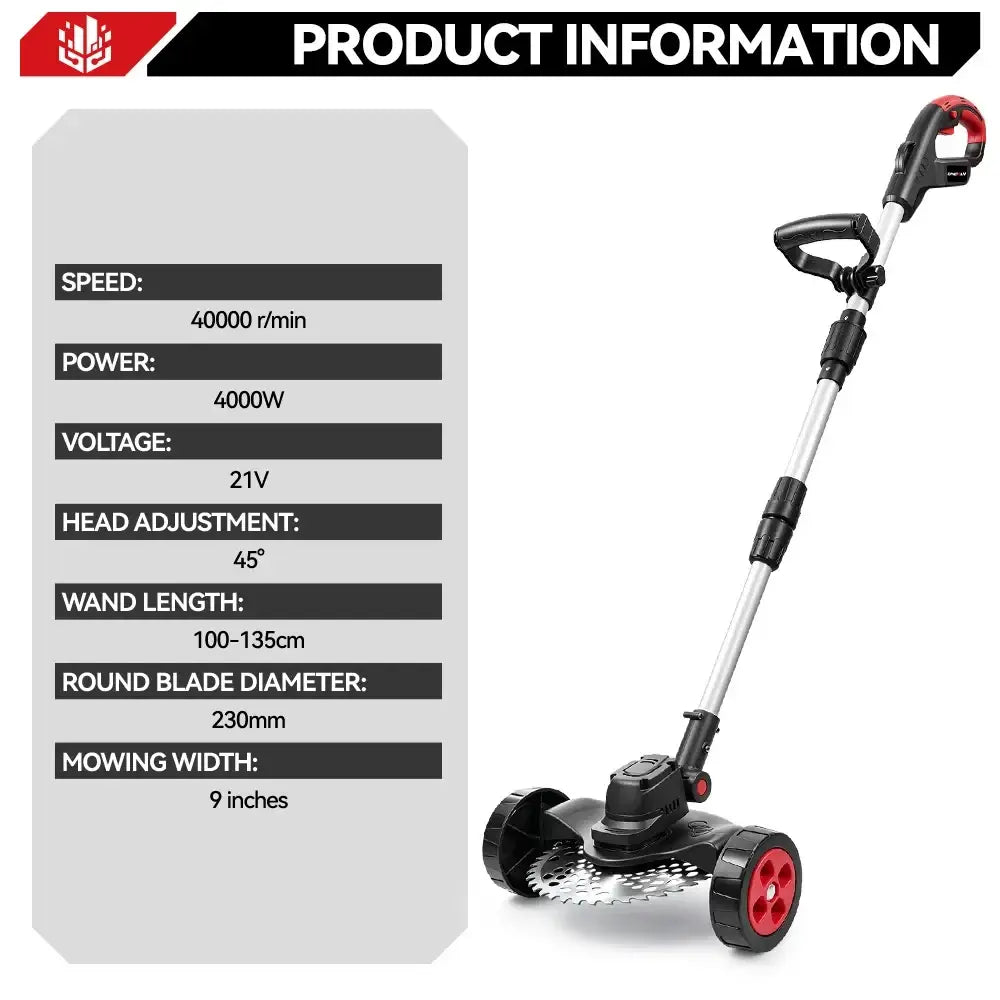 Débroussailleuse sans fil 23 cm – compatible Makita 18 V - Débroussailleuse sans fil