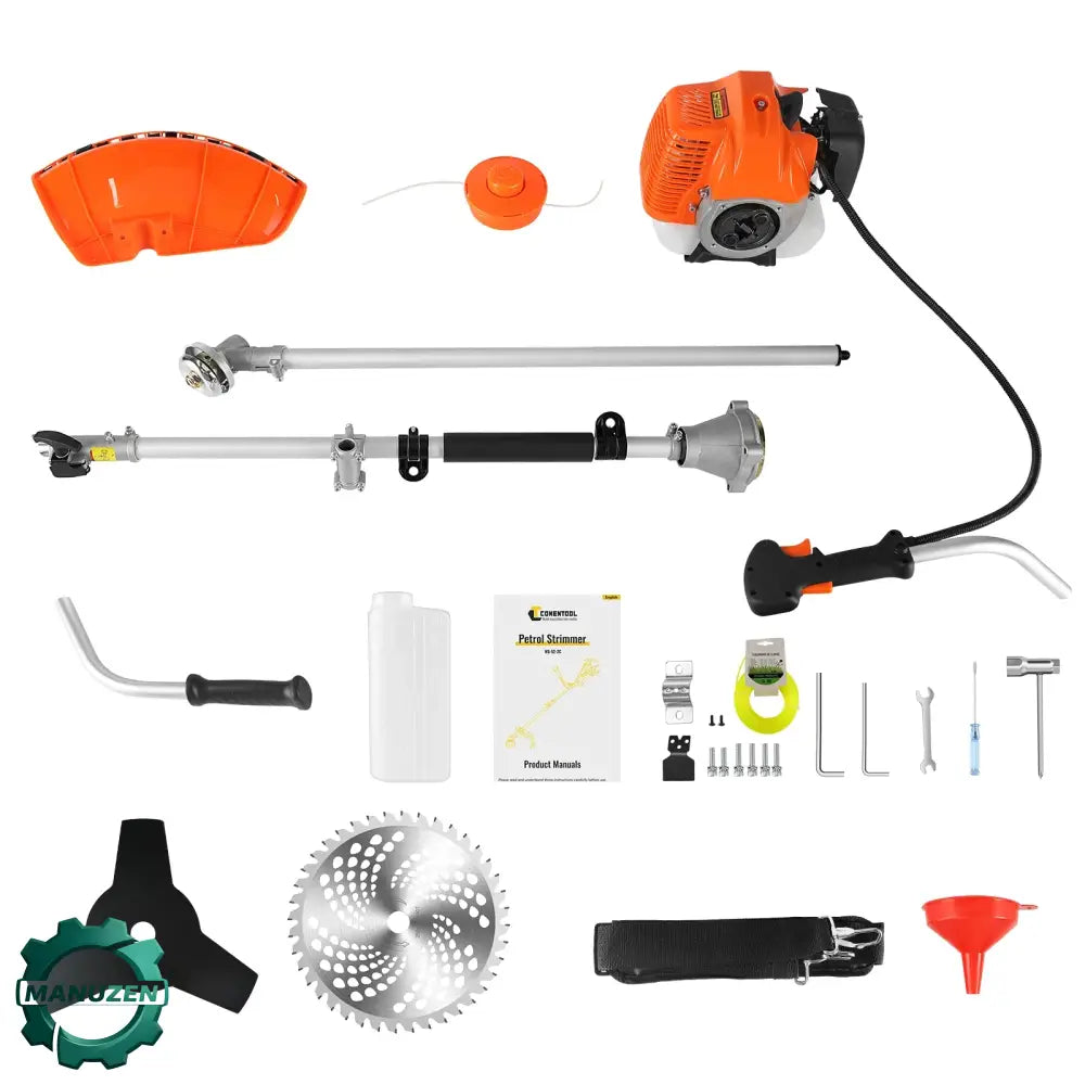 Débroussailleuse thermique 52 cm³ 3-en-1 – moteur 2 temps - Débroussailleuse 3-en-1 / France - Débroussailleuse