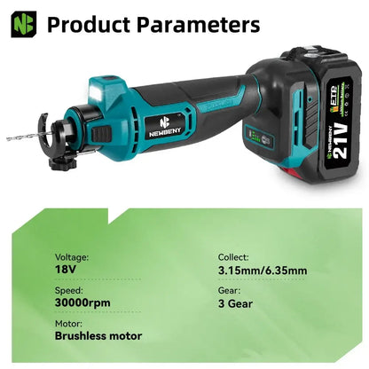 Découpeuse placo sans fil brushless – 3 vitesses - découpeuse placo sans fil