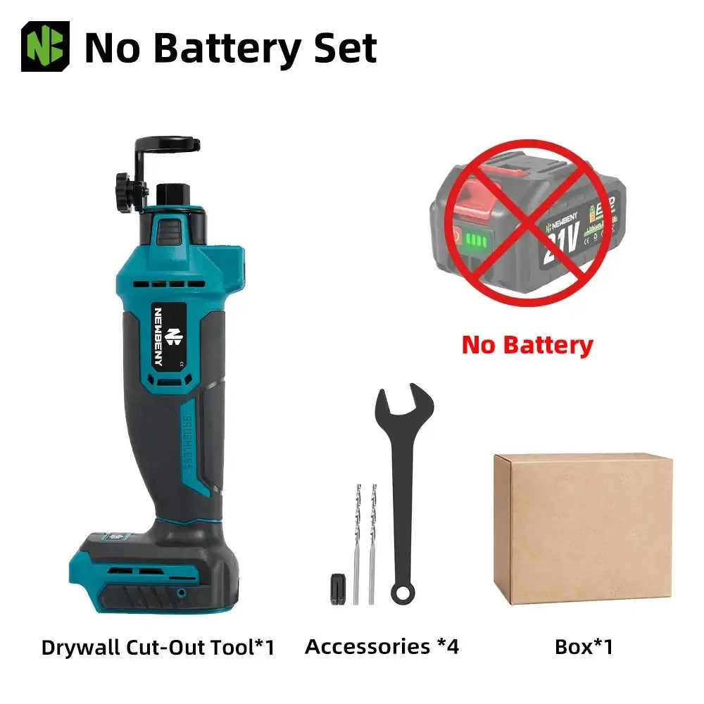 Découpeuse placo sans fil brushless – 3 vitesses - Outil seul – sans batterie / France - découpeuse placo sans fil