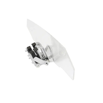 Déflecteur de bulle moto universel transparent 280 mm - Transparent - Pare-brise et déflecteurs moto