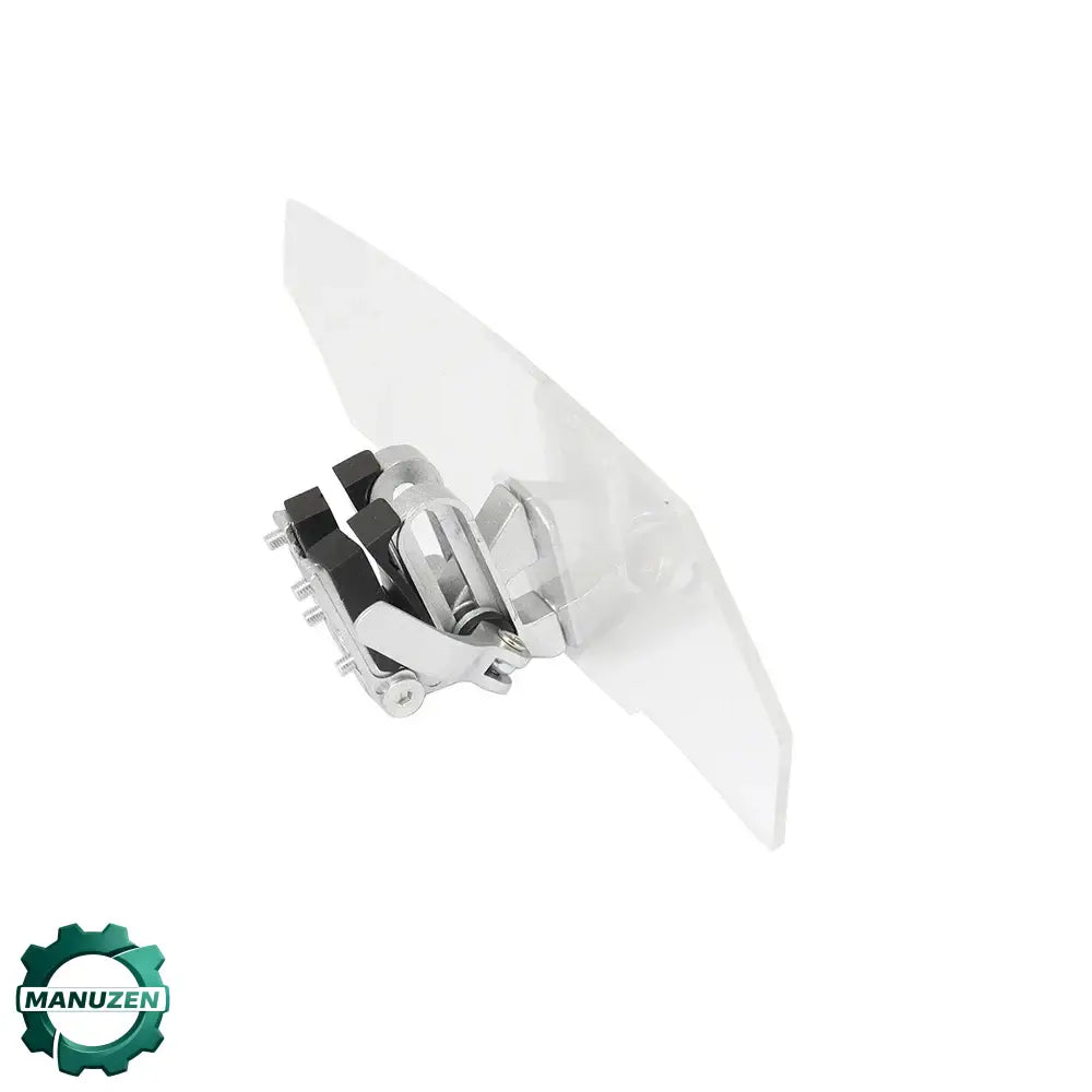 Déflecteur de bulle moto universel transparent 280 mm - Transparent - Pare-brise et déflecteurs moto