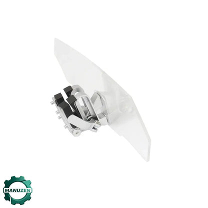 Déflecteur de bulle moto universel transparent 280 mm - Transparent - Pare-brise et déflecteurs moto