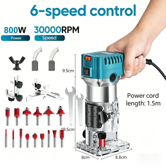Défonceuse électrique pour bois – 30 000 tr/min - défonceuse électrique bois rainurage