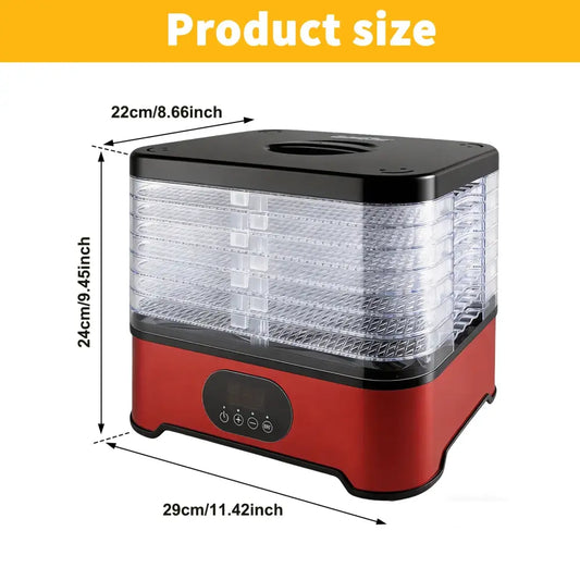 Déshydrateur alimentaire 8 plateaux à minuterie numérique – photo produit 2