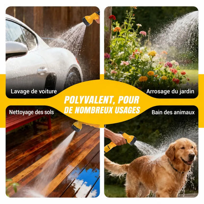 Dévidoir de jardin – texte en français