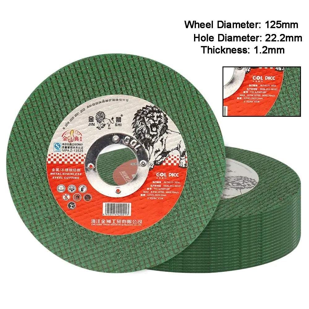 Disques à tronçonner métal 125 × 1,2 mm - disque à tronçonner métal 125 mm