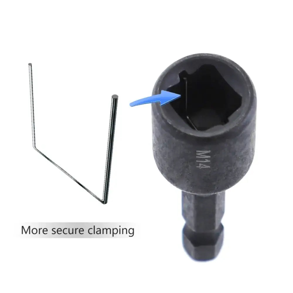 Douilles adaptatrices pour tarauds M4 à M12 – 6 pièces - 6 douilles pour tarauds - Adaptateurs pour tarauds