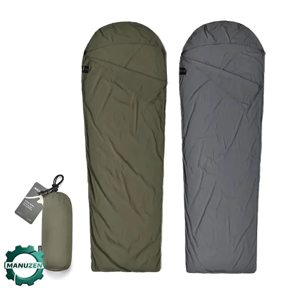 Drap de sac de couchage forme momie – voyage et camping - Drap de sac couchage momie