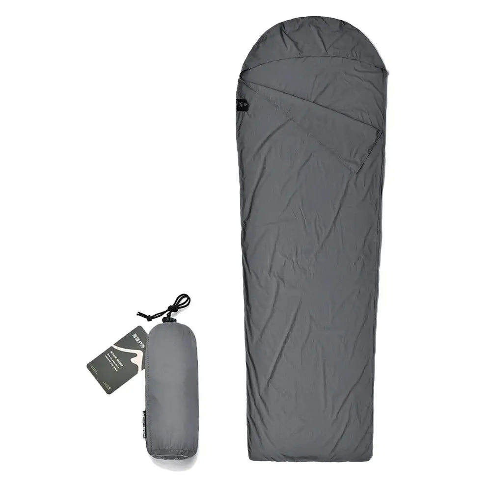 Drap de sac de couchage forme momie – voyage et camping - Drap de sac couchage momie
