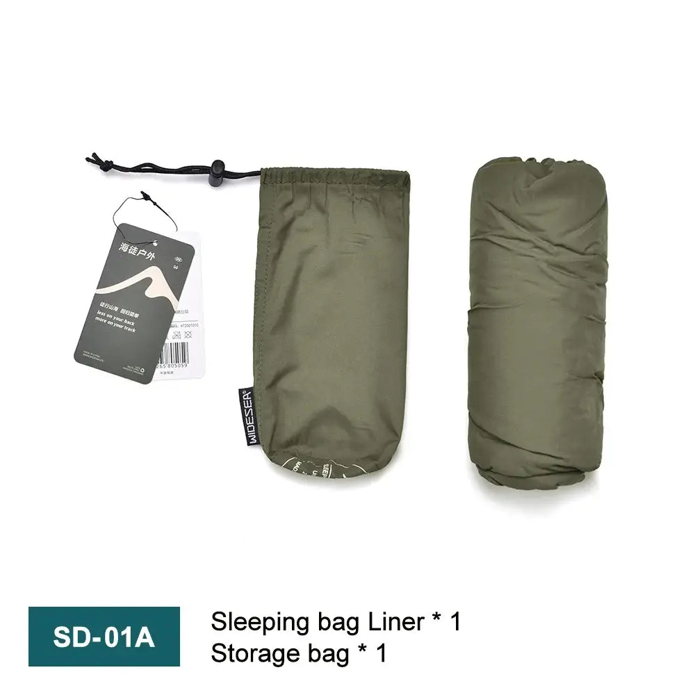 Drap de sac de couchage forme momie – voyage et camping - Vert / Pologne - Drap de sac couchage momie