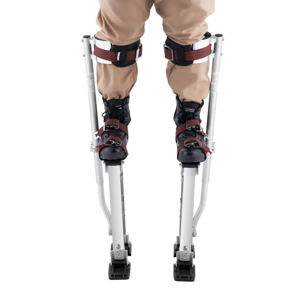 Échasses réglables en aluminium pour cloisons sèches antidérapantes