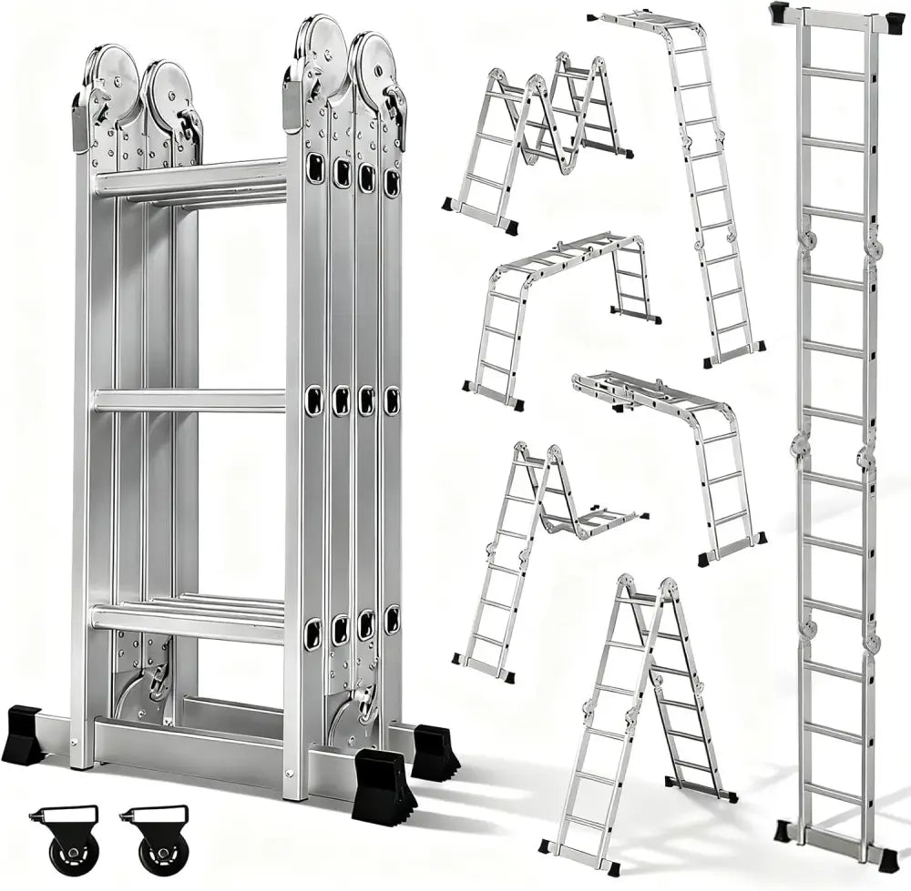 Échelle Multifonction 4×3 Aluminium 3,5 m – Charge 150 kg - France - Échelles et escabeaux