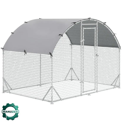 Enclos extérieur pour chien ou poules 5,32 m² – toit anti-UV - France - Enclos extérieur