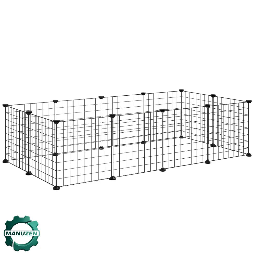 Enclos métallique pour petits animaux – 106 × 73 × 36 cm – vue principale