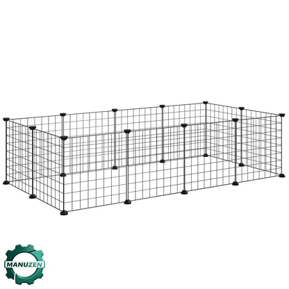 Enclos métallique pour petits animaux – 106 × 73 × 36 cm – vue principale