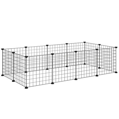 Enclos métallique pour petits animaux – 106 × 73 × 36 cm – détail 7