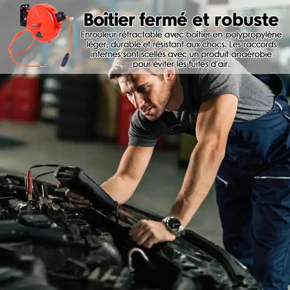 Enrouleur d’air comprimé – texte en français