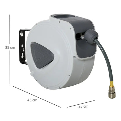 Enrouleur automatique mural pour tuyau d’air – raccord BSP 1/4 – photo produit 3