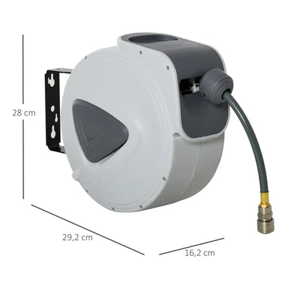 Enrouleur automatique mural pour tuyau d’air – raccord BSP 1/4 – photo produit 4