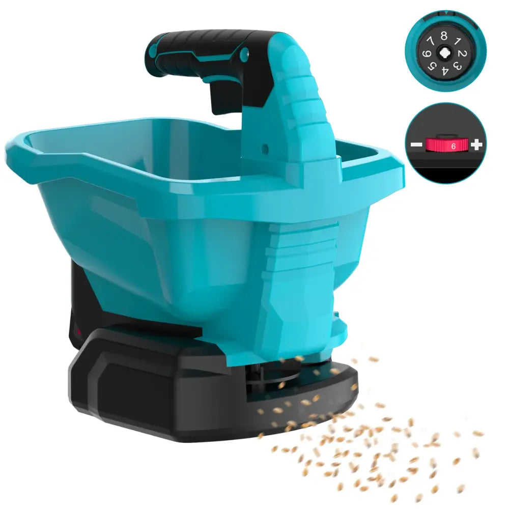 Épandeur à batterie 3,3 L à 6 vitesses pour gazon – photo produit 2