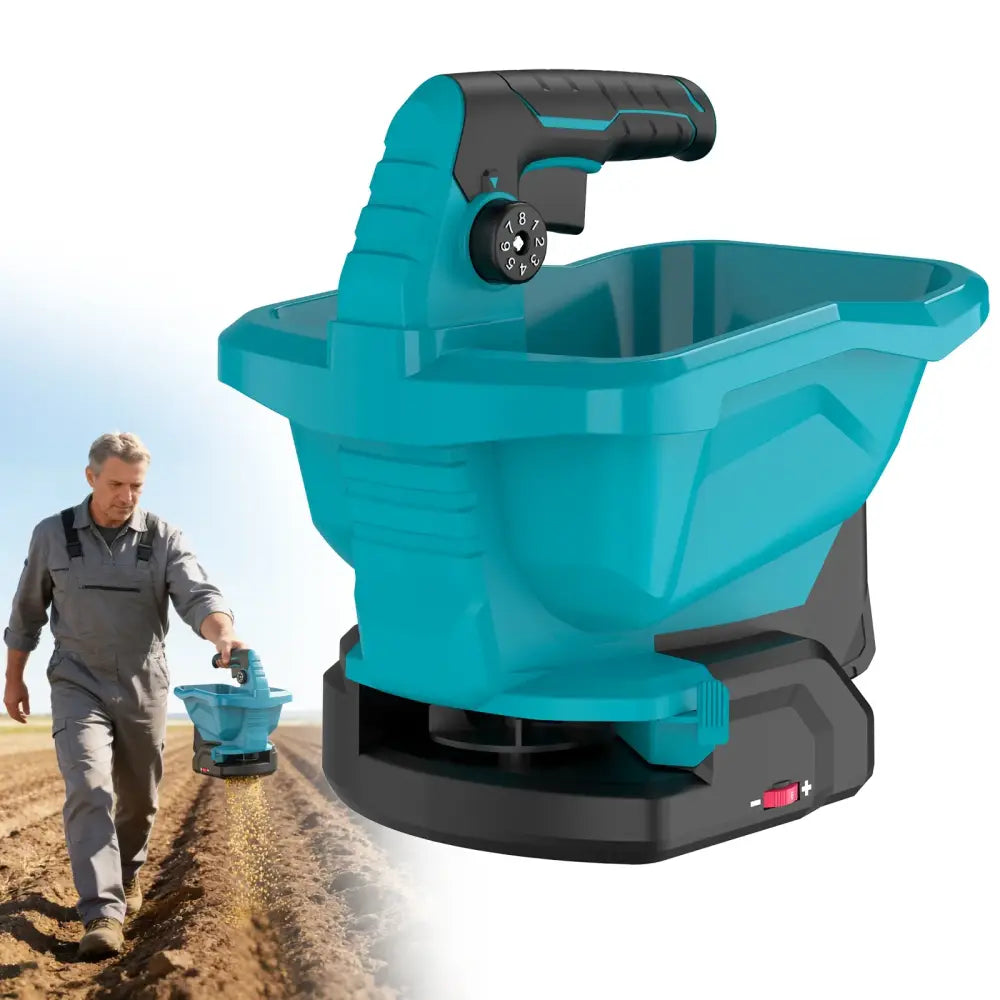 Épandeur à batterie 3,3 L à 6 vitesses pour gazon – variante Cuve 3,3 L