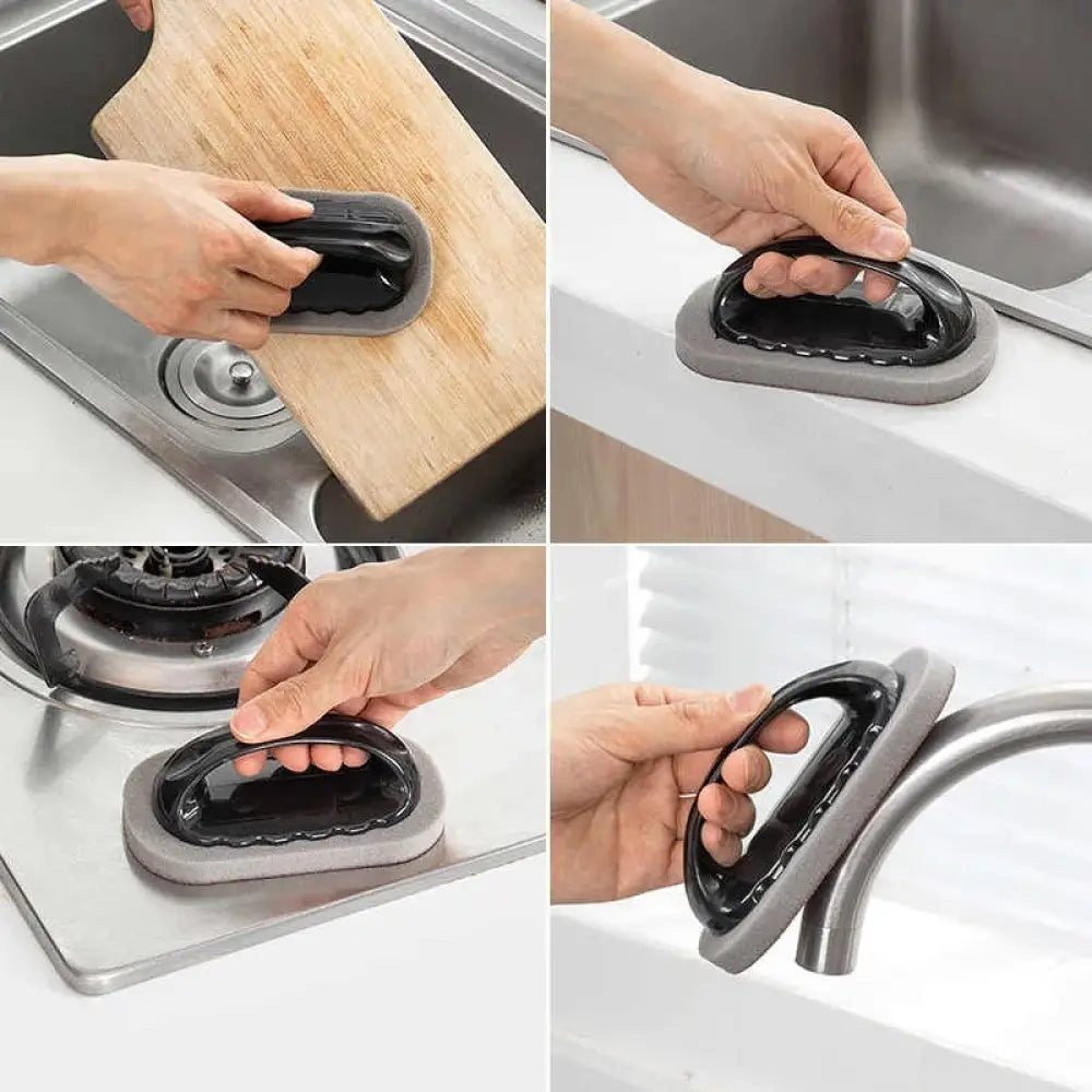 Éponge abrasive de nettoyage avec poignée – détail produit 5