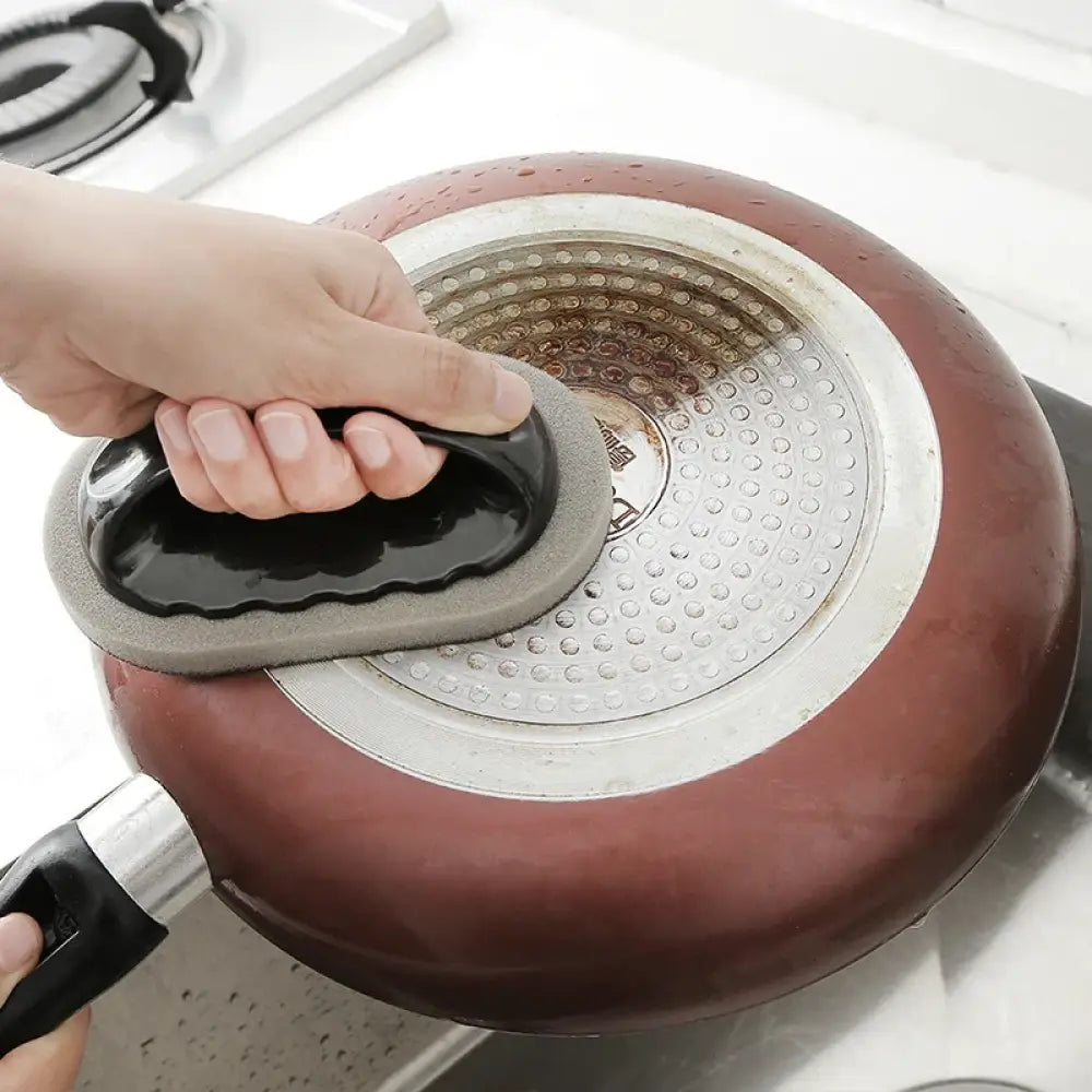 Éponge abrasive de nettoyage avec poignée – détail produit 3