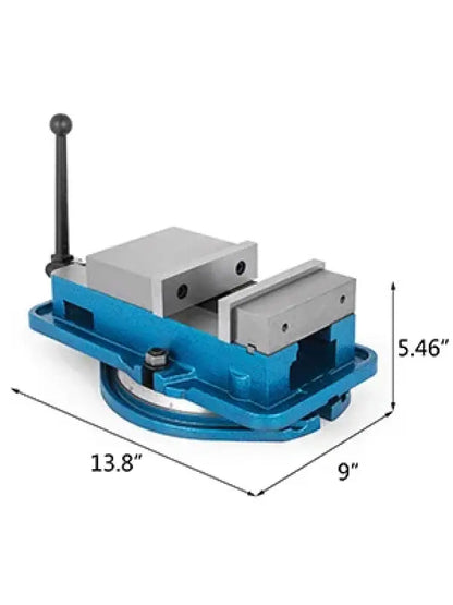 Étau de fraisage pivotant – mors 80 ou 125 mm - étau de fraisage pivotant
