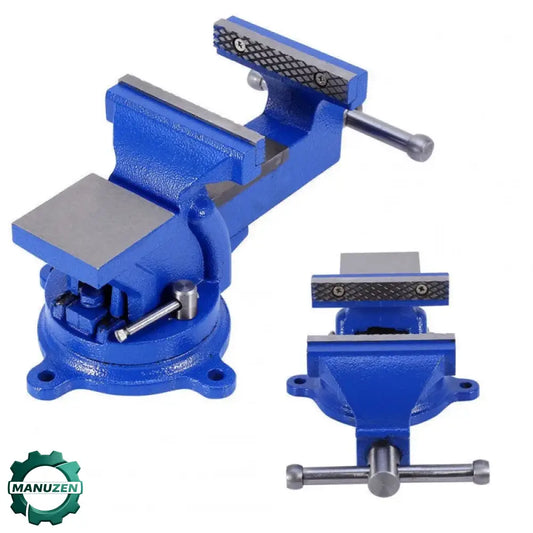 Étau d’établi 100 mm – base pivotante à 360° - étau d’établi 100 mm