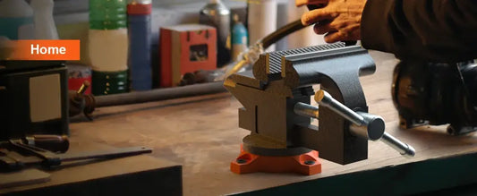 Étau d’établi pivotant avec enclume – 4,5 à 6,5 pouces – détail produit 2