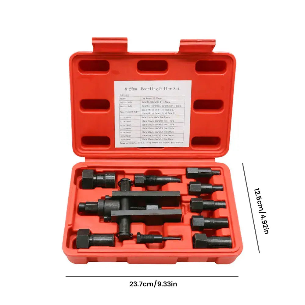 Extracteur de roulement intérieur 8–25 mm – kit 10 pièces - Allemagne - Extracteur de roulement intérieur 8–25 mm