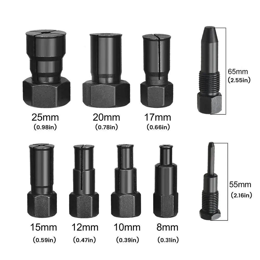 Extracteur de roulement intérieur 8–25 mm – kit 10 pièces - Allemagne - Extracteur de roulement intérieur 8–25 mm