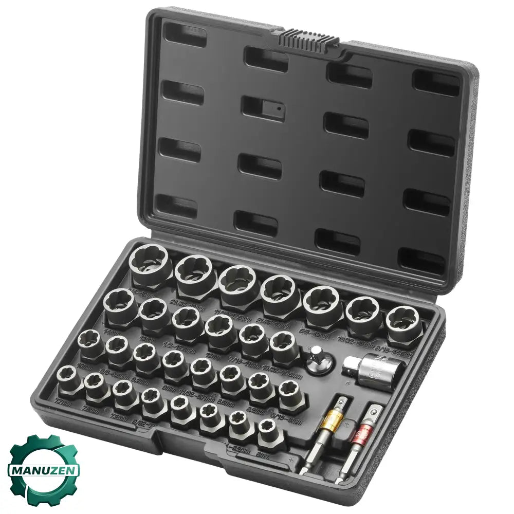 Extracteurs écrous et boulons abîmés – coffret 29 pièces - extracteur écrou boulon abîmé