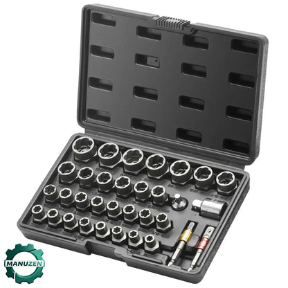 Extracteurs écrous et boulons abîmés – coffret 29 pièces - extracteur écrou boulon abîmé